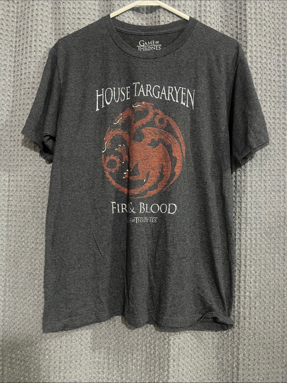 House Targaryen Charcoal Graphic Tee